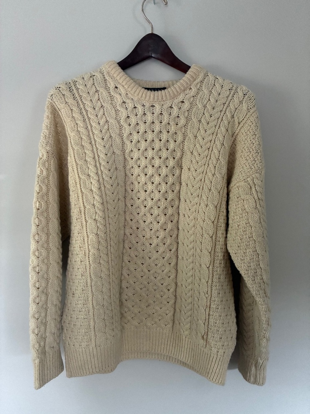 Fisherman’s wool sweater vintage authentic Irish- medium